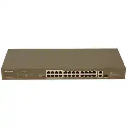 Коммутатор IP-COM F1126P F1126P-24-250W (100 Base-T (100 мбит/с), 1 SFP порт)