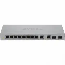 Коммутатор Zyxel XGS1010-12 XGS1010-12-ZZ0102F (1000 Base-T (1000 мбит/с), 2 SFP порта)