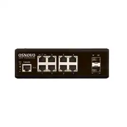 Коммутатор OSNOVO SW-70802/IL (1000 Base-T (1000 мбит/с), 2 SFP порта)