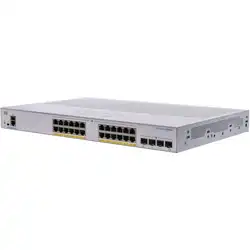 Коммутатор Cisco CBS350-24P CBS350-24P-4G-CN (1000 Base-T (1000 мбит/с), 4 SFP порта)