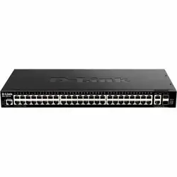 Коммутатор D-link DGS-1520-52/A1A (1000 Base-T (1000 мбит/с), 2 SFP порта)