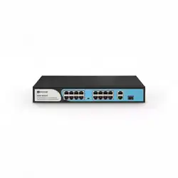 Коммутатор BDCOM S1200 S1200-16P2G1S (100 Base-TX (100 мбит/с), 1 SFP порт)