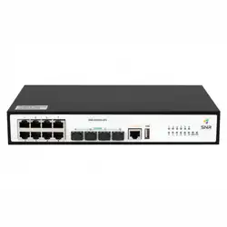 Коммутатор SNR S2989G-8TX SNR-S2989G-8TX (1000 Base-T (1000 мбит/с), 4 SFP порта)