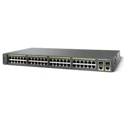 Коммутатор Cisco Catalyst 2960 Plus WS-C2960+48TC-L (100 Base-TX (100 мбит/с), 2 SFP порта)