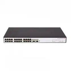 Коммутатор H3C S1600V2-26S-HPWR L2 Ethernet Switch LS-1600V2-26S-HPWR-GL (1000 Base-T (1000 мбит/с), 2 SFP порта)