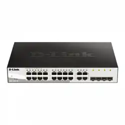 Коммутатор D-link DGS-1210-16/G2A (1000 Base-T (1000 мбит/с), 4 SFP порта)