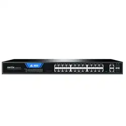 Коммутатор Netis ST228GPR-2G2S (1000 Base-T (1000 мбит/с), 2 SFP порта)