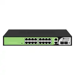 Коммутатор BDCOM S1500-16P2G2S (1000 Base-T (1000 мбит/с), 2 SFP порта)