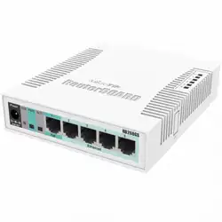 Коммутатор Mikrotik RB260GS CSS106-5G-1S (1000 Base-TX (1000 мбит/с), 1 SFP порт)