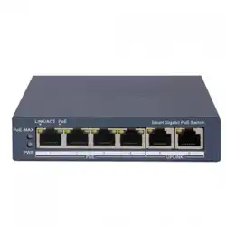 Коммутатор Hikvision DS-3E1506P-EI (1000 Base-TX (1000 мбит/с))