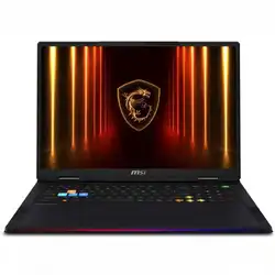 Ноутбук MSI Raider 18 HX AI A2XWIG-204RU 9S7-182462-204 (18 ", 4K Ultra HD 3840x2400 (16:10), Intel, Core Ultra 9, 64 Гб, SSD, 4 ТБ, NVIDIA GeForce RTX5080)