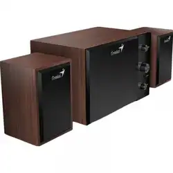Компьютерные колонки Genius SW-2.1 350 31730037401 (Коричневый)