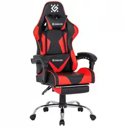 Компьютерный стул Defender Pilot Black/Red 64354
