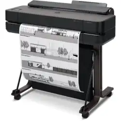 Плоттер HP Designjet T630 5HB09A#B19 (Монохромный (Ч/Б), Струйная, A1+ (24 дюйма) (610), 24")