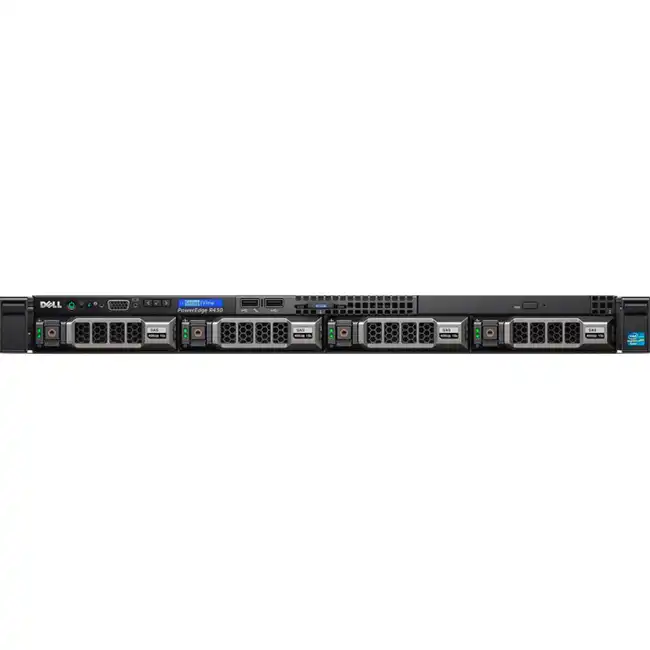 Сервер Dell PowerEdge R430 210-ADLO-202 (1U Rack, Xeon E5-2609 v3, 1900 МГц, 6, 15, 4 x 16 ГБ, LFF 3.5", 4)
