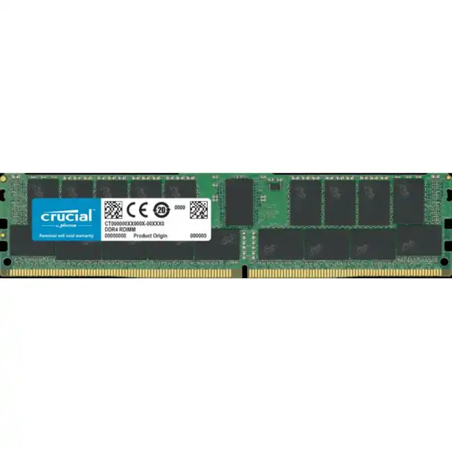 Серверная оперативная память ОЗУ Crucial 32GB DDR4-2933 RDIMM CT32G4RFD4293 (32 ГБ, DDR4)
