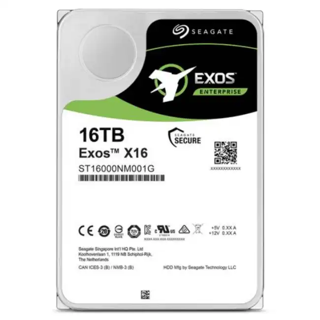 Внутренний жесткий диск Seagate Exos X16 ST16000NM001G