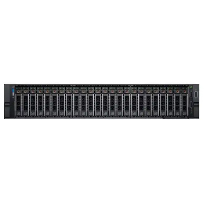 Сервер Dell PowerEdge R740xd 210-AKZR-317 (2U Rack, Xeon Silver 4210, 2200 МГц, 10, 13.75, 2 x 16 ГБ, SFF 2.5", 24, 3x 1.2 ТБ)