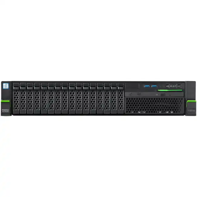 Сервер Fujitsu PRIMERGY RX2540 M4 VFY:R2544SX310RU (2U Rack, Xeon Silver 4114, 2200 МГц, 10, 13.75, 2 x 32 ГБ, SFF 2.5", 16)