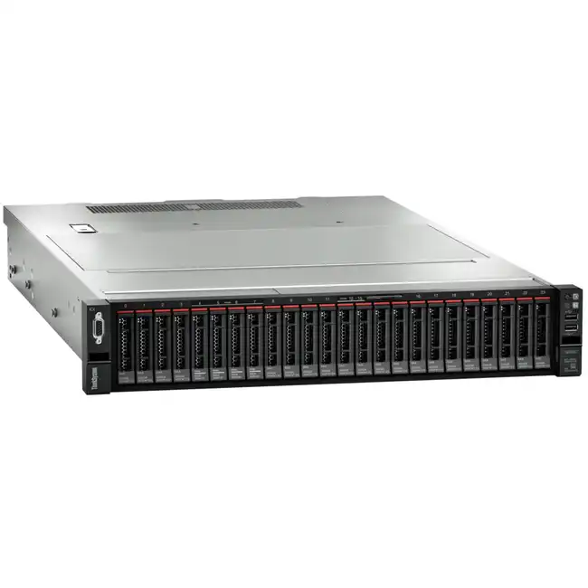Сервер Lenovo ThinkSystem SR650 7X06VQU600 (2U Rack, Xeon Platinum 8176, 2100 МГц, 28, 38.5, 12 x 128 ГБ, SFF 2.5", 24, 4x 3.84 ТБ. 2x 480 ТБ)