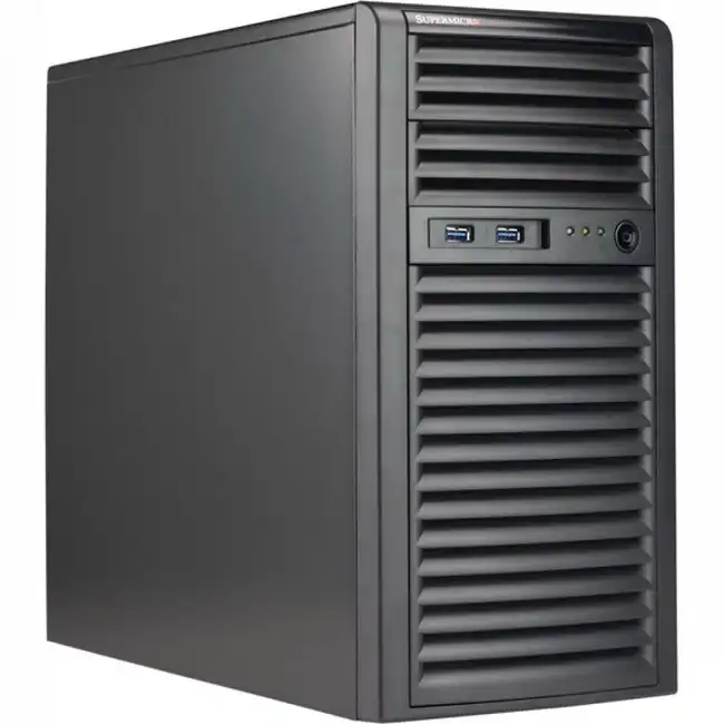 Сервер Supermicro CSE-731i-300B/X11SCL-F SMT0001 (Tower, Xeon E-2224, 3400 МГц, 4, 8, 1 x 16 ГБ, LFF 3.5", 4)