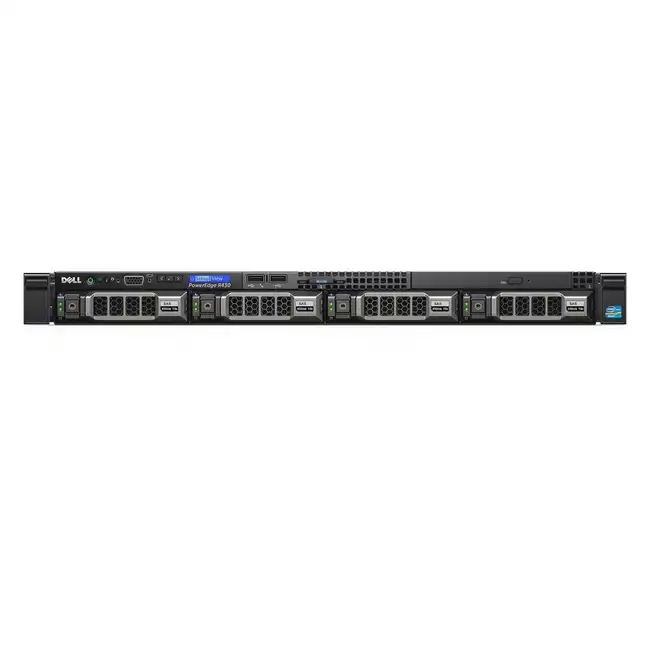 Сервер Dell PowerEdge R430 210-ADLO-203 (1U Rack, Xeon E5-2600 v4, 2100 МГц, 8, 20, 2 x 8 ГБ, SFF 2.5", 10, 2x 4 ТБ)