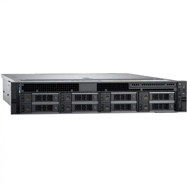 Сервер Dell PowerEdge R740 210-AKXJ-B1 (2U Rack, Xeon Silver 4210, 2200 МГц, 10, 13.75, 2 x 16 ГБ, LFF 3.5", 8, 2x 600 ГБ)