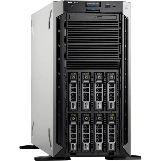 Сервер Dell PowerEdge T340 PET340RU1-02 (Tower, Xeon E-2288G, 3700 МГц, 8, 16.5, 1 x 16 ГБ, LFF 3.5", 4, 1x 4 ТБ)