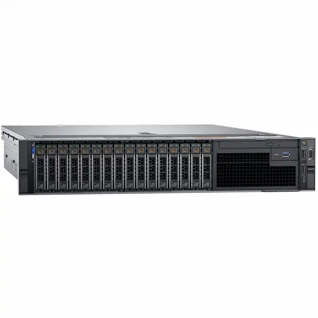 Сервер Dell PowerEdge R740 PER740RU3-03 (2U Rack, Xeon Gold 6258R, 2700 МГц, 28, 38.5, 24 x 64 ГБ, SFF 2.5", 16, 16x 1.92 ТБ)