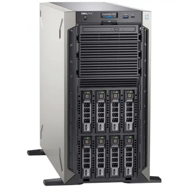 Сервер Dell PowerEdge T340 PET340RU1-03 (Tower, Xeon E-2224, 3400 МГц, 4, 8, 1 x 16 ГБ, LFF 3.5", 8, 1x 4 ТБ)