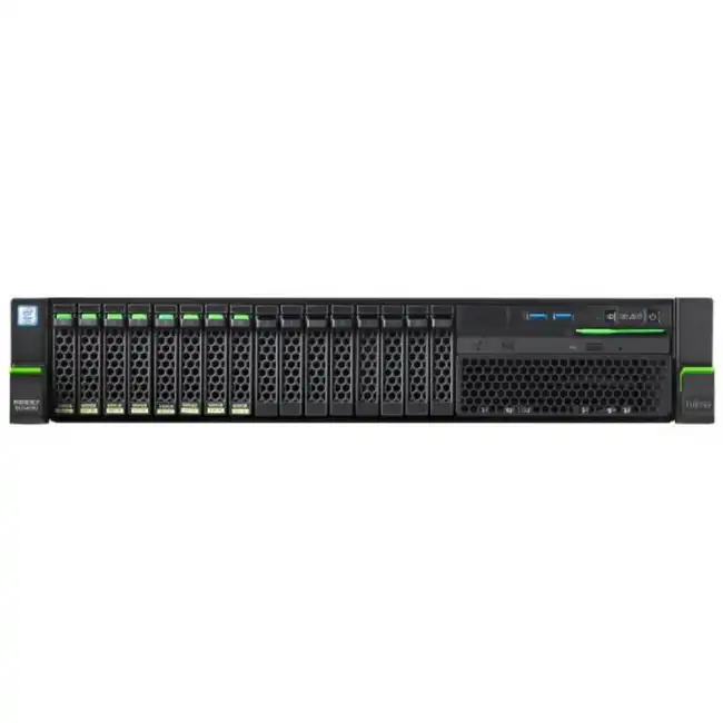 Сервер Fujitsu PRIMERGY PY RX2540 S26361-K1655-V884 (2U Rack, Xeon Gold 6246R, 3300 МГц, 12, 24.75, 8 x 64 ГБ, SFF 2.5", 16, 2x 3.2 ТБ)