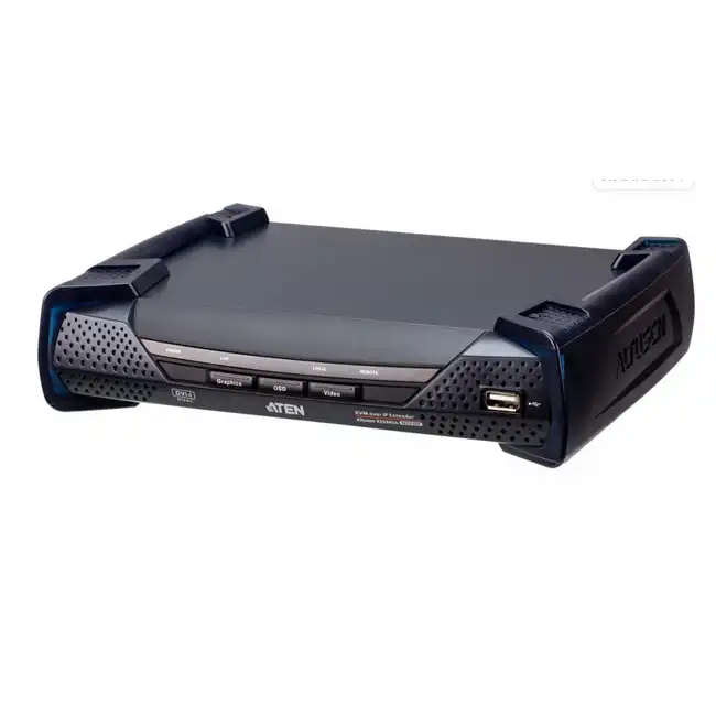 KVM-переключатель ATEN DVI-I Dual Display KVM over IP receiver KE6940AR-AX-G