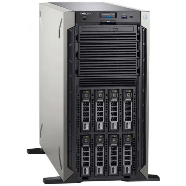 Сервер Dell PowerEdge T340 PET340RU2-02 (Tower, Xeon E-2276G, 3800 МГц, 6, 12, 1 x 16 ГБ, LFF 3.5", 8, 1x 1.2 ТБ)