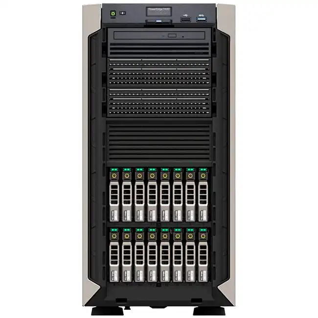 Сервер Dell PE T440 16B 210-ANMM-002 (Tower, Xeon Silver 4114, 2200 МГц, 10, 13.75, 4 x 32 ГБ, SFF 2.5", 16, 1x 1.8 ТБ)