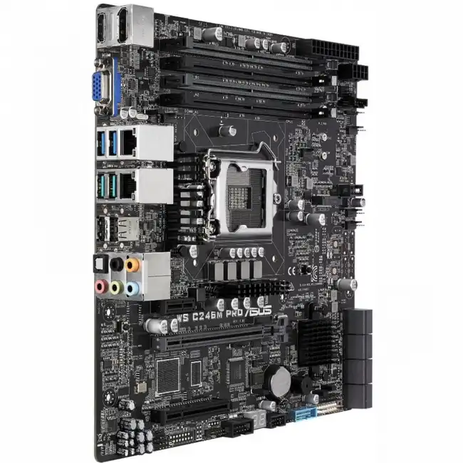 Серверная материнская плата Asus WS C246M PRO/SE 90SW00F0-M0EAY0