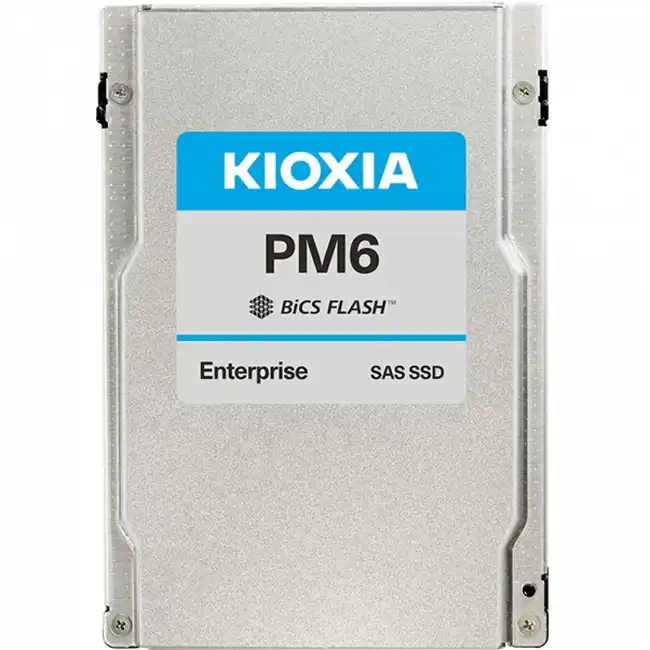 Серверный жесткий диск KIOXIA Enterprise SSD KPM61RUG3T84 (2,5 SFF, 3.84 ТБ, SAS)