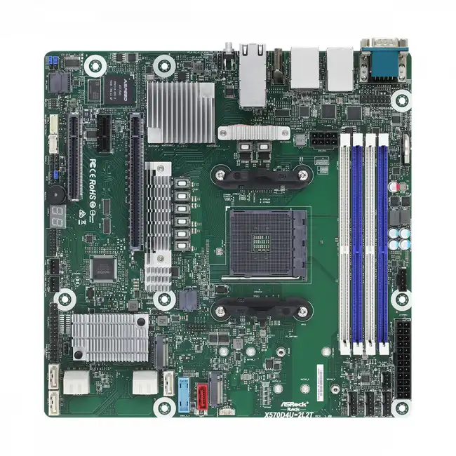 Серверная материнская плата ASRock X570D4U-2L2T