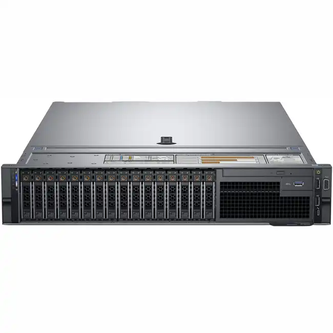 Сервер Dell PowerEdge R740 210-AKXJ. (2U Rack, Xeon Silver 4216, 2100 МГц, 16, 22, 2 x 16 ГБ, SFF 2.5", 16, 1x 2.4 ТБ)