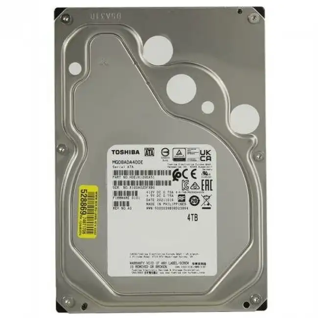 Серверный жесткий диск Toshiba HDD Server MG08ADA400E (3,5 LFF, 4 ТБ, SATA)