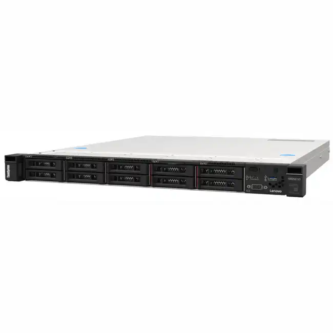 Сервер Lenovo ThinkSystem SR250 V2 7D7QA016EA (1U Rack, Xeon E-2378, 2600 МГц, 8, 16, 1 x 16 ГБ, SFF 2.5", 8)