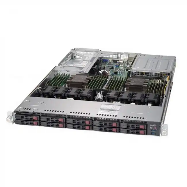 Сервер Supermicro VFG-SYS-1029U-TR4-459 (1U Rack, Xeon Silver 4210R, 2400 МГц, 10, 13.75, 4 x 8 ГБ, SFF 2.5", 10)