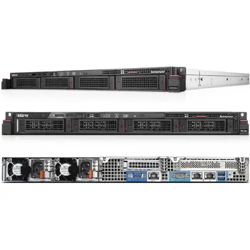 Сервер Lenovo ThinkServer RD350 70D6000GEA (1U Rack, Xeon E5-2620 v3, 2400 МГц, 6, 15)