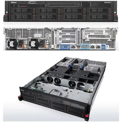 Сервер Lenovo ThinkServer RD450 70DC0007EA (1U Rack, Xeon E5-2609 v3, 1900 МГц, 6, 15)