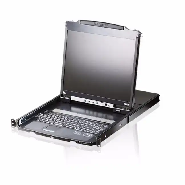 KVM-переключатель ATEN DUAL RAIL LCD PS2-USB CONSOLE 19INCH CL5800N-ATA-RG