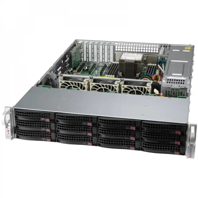 Серверный корпус Supermicro CSE-826BAC12-R1K23LPB