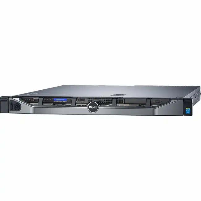 Сервер Dell PowerEdge R430 POWEREDGE R430/FRTQQ52 (1U Rack, Xeon E5-2630 v3, 2400 МГц, 8, 20, 1 x 8 ГБ, SFF 2.5", 8)