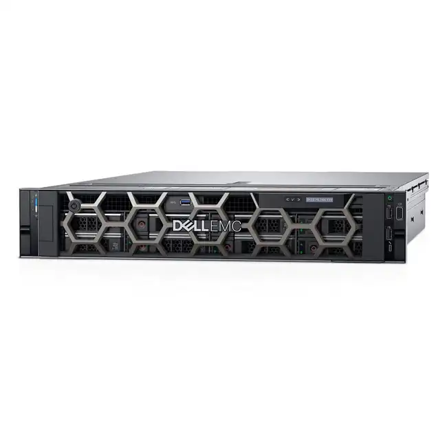 Сервер Dell PowerEdge R640 R640-3424 (2U Rack, Xeon Gold 5122, 3600 МГц, 4, 16.5, 2 x 32 ГБ, SFF 2.5", 8, 1x 1.2 ТБ)