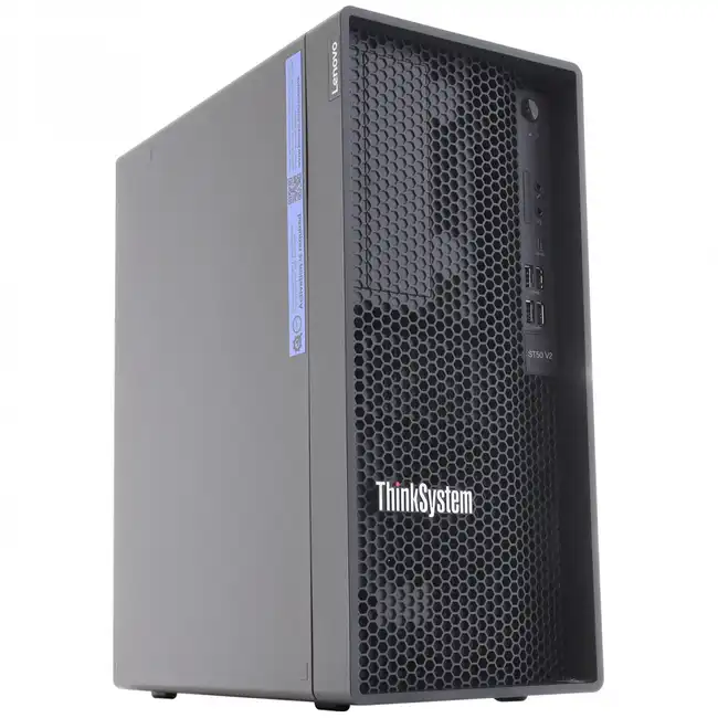 Сервер Lenovo ThinkSystem ST50 V2 7D8JA043EA (Tower, Xeon E-2324G, 3100 МГц, 4, 8, 1 x 16 ГБ, LFF 3.5", 2, 2x 960 ГБ)