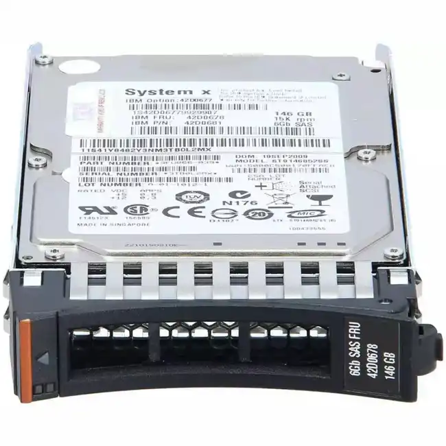 Серверный жесткий диск IBM 146GB 15K SAS 2.5 HDD 42D0678 (2,5 SFF, 146 ГБ, SAS)