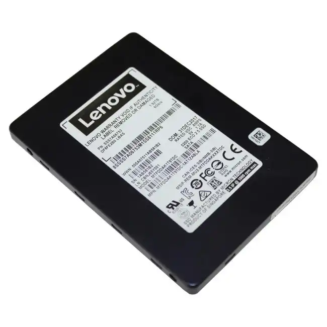 Серверный жесткий диск Lenovo ThinkSystem Multi Vendor 4XB7A90876 (2,5 SFF, 3.84 ТБ, SATA)